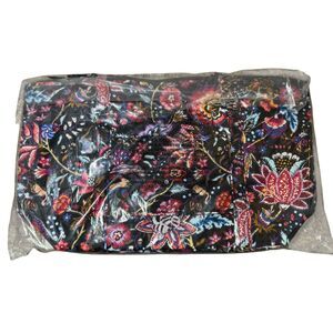 Vera Bradley Miller Travel Bag Foxwood Tote Bag Colorful Paisley Floral NWT
